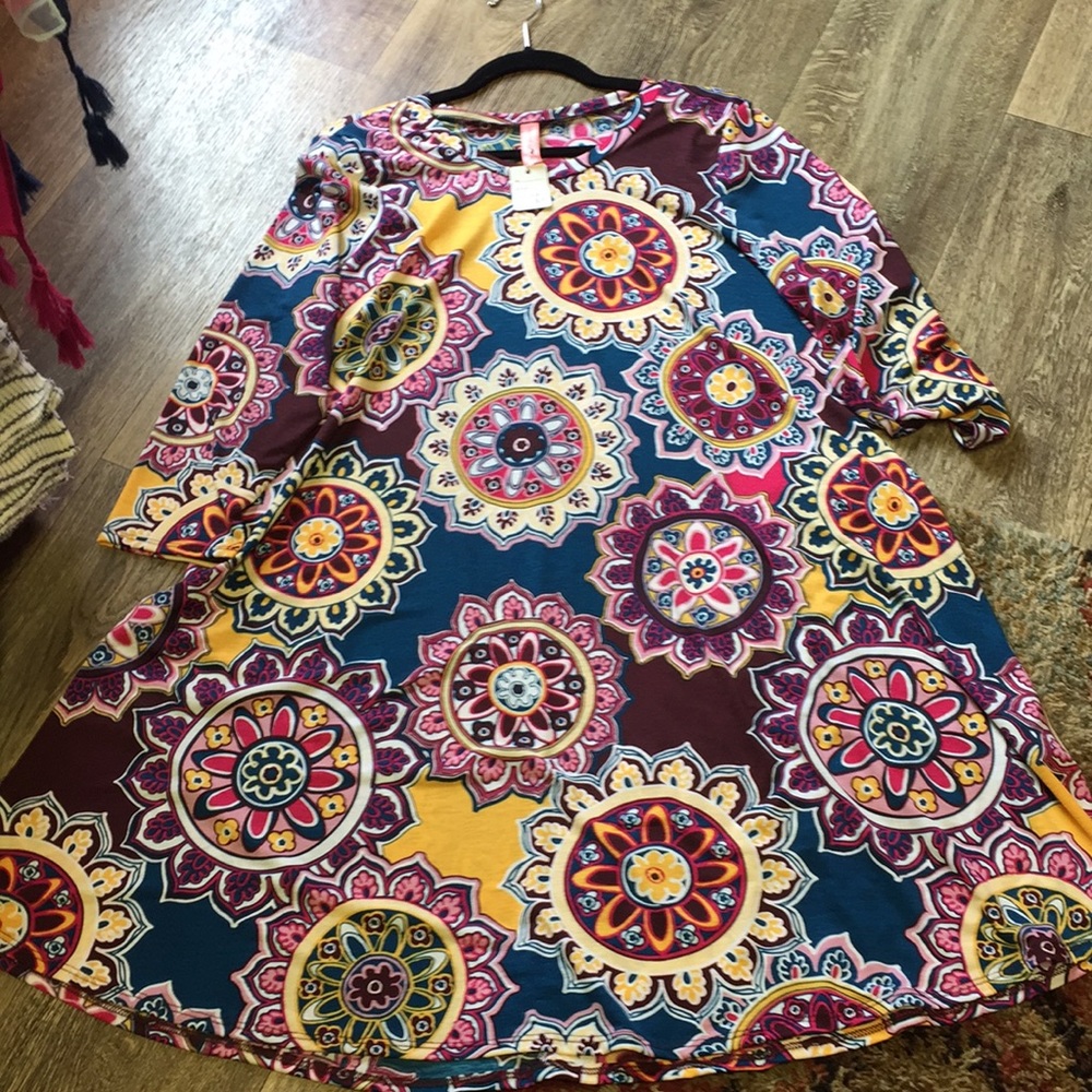 Bright beautiful dress